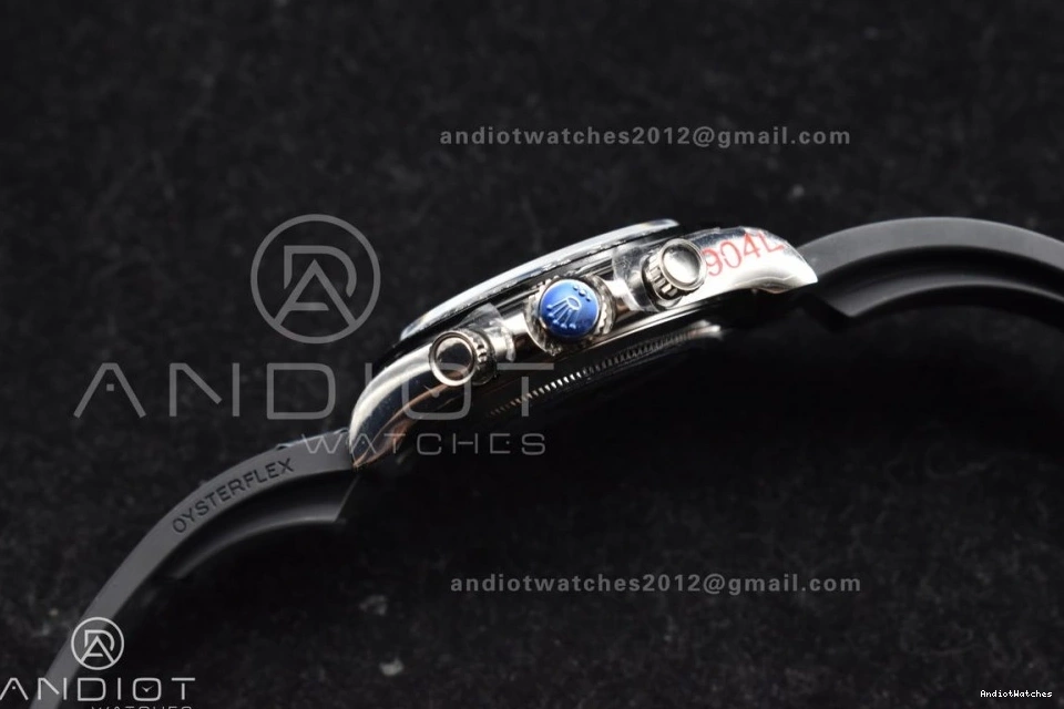 on Rubber 788 1:1 Edition Strap Gray Daytona Unisex Dial Oysterflex Best QF SA 116519 0515